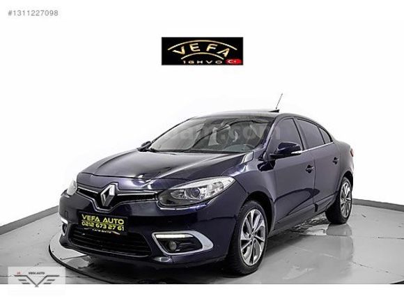 VEFA AUTO'DAN 2016 RENAULT FLUENCE İCON PRESTİGE SUNROOF'LU