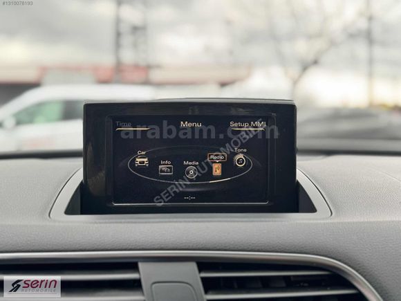 SERİN AUTO 2012 AUDI Q3 2.0 TDI 177HP QUATTRO S-TRONİC CAM TAVAN