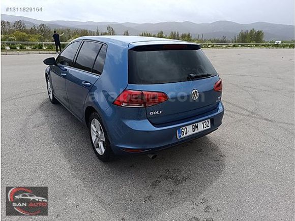 2015 GOLF 7 DEĞİŞENSİZ PARÇA BOYALI 165 BİN KM'DE OTOMATİK