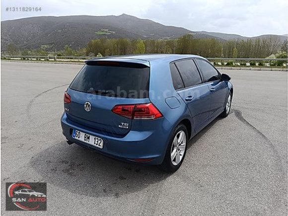 2015 GOLF 7 DEĞİŞENSİZ PARÇA BOYALI 165 BİN KM'DE OTOMATİK