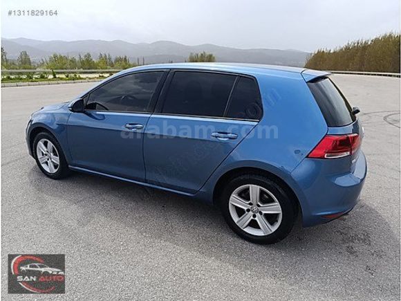 2015 GOLF 7 DEĞİŞENSİZ PARÇA BOYALI 165 BİN KM'DE OTOMATİK