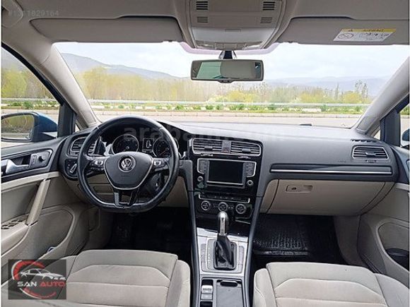 2015 GOLF 7 DEĞİŞENSİZ PARÇA BOYALI 165 BİN KM'DE OTOMATİK