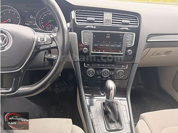 2015 GOLF 7 DEĞİŞENSİZ PARÇA BOYALI 165 BİN KM'DE OTOMATİK