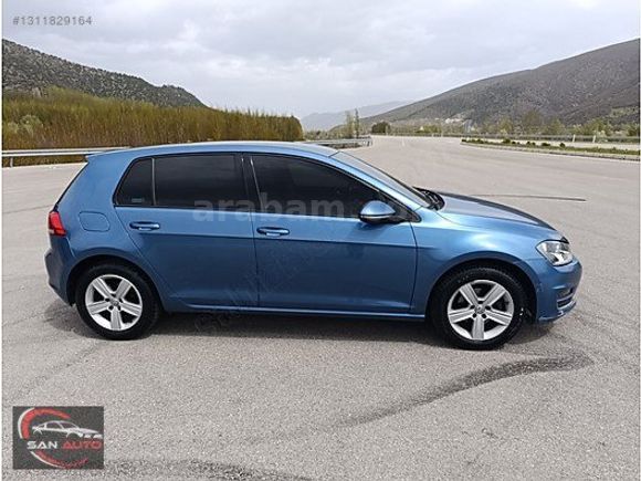 2015 GOLF 7 DEĞİŞENSİZ PARÇA BOYALI 165 BİN KM'DE OTOMATİK