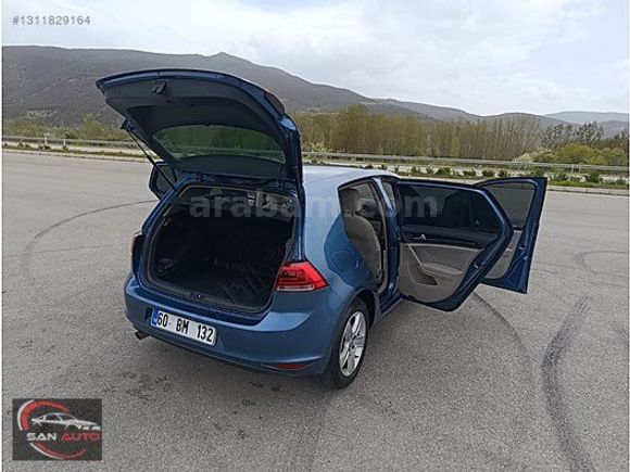 2015 GOLF 7 DEĞİŞENSİZ PARÇA BOYALI 165 BİN KM'DE OTOMATİK
