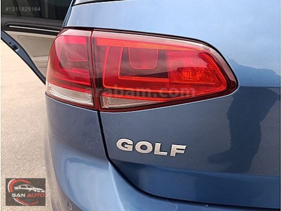 2015 GOLF 7 DEĞİŞENSİZ PARÇA BOYALI 165 BİN KM'DE OTOMATİK