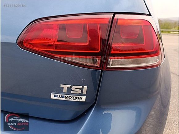 2015 GOLF 7 DEĞİŞENSİZ PARÇA BOYALI 165 BİN KM'DE OTOMATİK