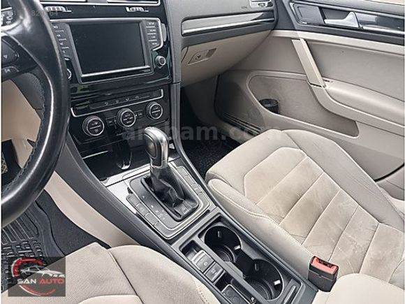 2015 GOLF 7 DEĞİŞENSİZ PARÇA BOYALI 165 BİN KM'DE OTOMATİK