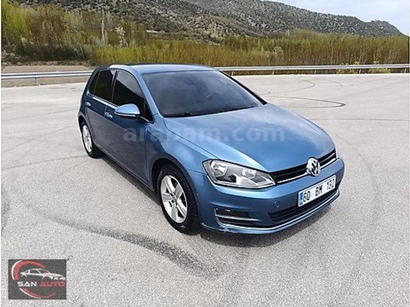 2015 GOLF 7 DEĞİŞENSİZ PARÇA BOYALI 165 BİN KM'DE OTOMATİK