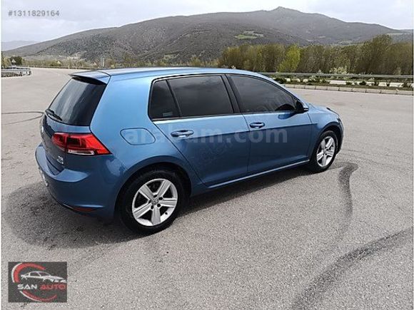 2015 GOLF 7 DEĞİŞENSİZ PARÇA BOYALI 165 BİN KM'DE OTOMATİK