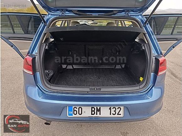 2015 GOLF 7 DEĞİŞENSİZ PARÇA BOYALI 165 BİN KM'DE OTOMATİK