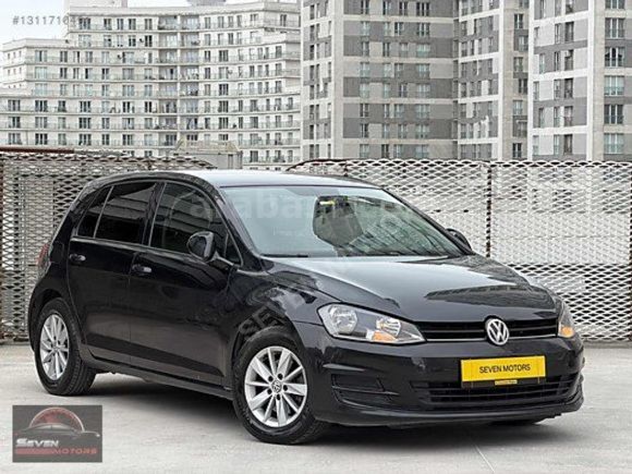SEVEN'DEN 2013 WV GOLF-MİDLİNE PLUS-SİYAH-İÇİ BEJ EMSALSİZ
