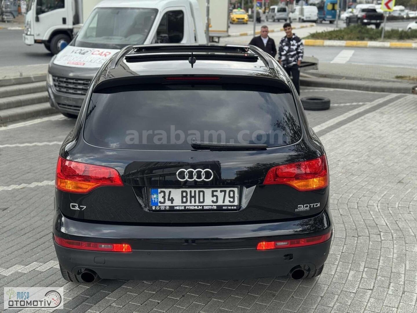 Galeriden Audi Q7 3.0 TDI Quattro 2007 Model İstanbul 345.000 km Siyah 5
