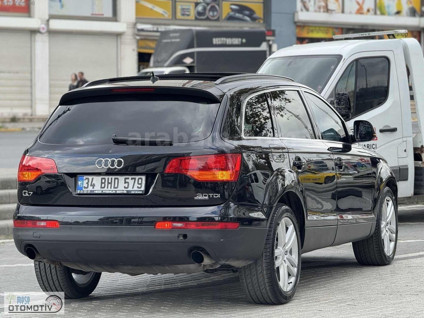 Galeriden Audi Q7 3.0 TDI Quattro 2007 Model İstanbul 345.000 km Siyah 7