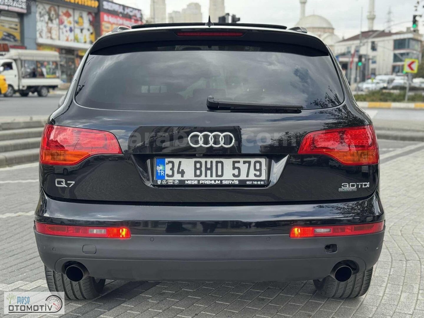 Galeriden Audi Q7 3.0 TDI Quattro 2007 Model İstanbul 345.000 km Siyah 6