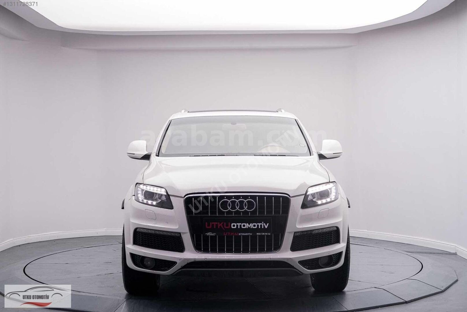 Galeriden Audi Q7 4.2 FSI Quattro 2007 Model İstanbul 260.000 km Beyaz 5