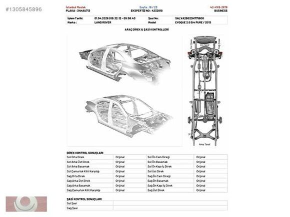 2013 RANGE ROVER EVOQUE 2.0 Sİ4 PURE