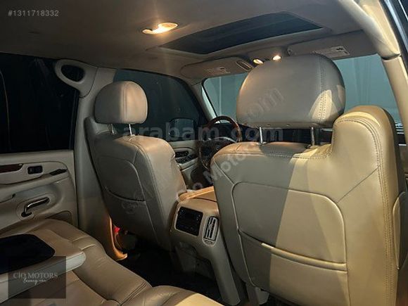 -CİO MOTORS-CADİLLAC ESCALADE EXT-BULGARİ-AİR-TAVAN-BOSE-LED FAR
