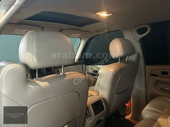 -CİO MOTORS-CADİLLAC ESCALADE EXT-BULGARİ-AİR-TAVAN-BOSE-LED FAR