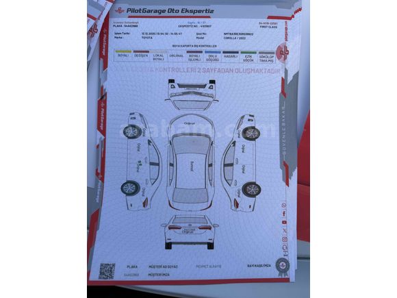 Sahibinden Toyota Corolla 1.5 Flame X-Pack 2022 Model 