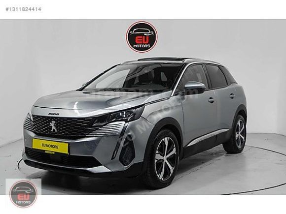 2022 PEUGEOT 3008 ALLURE CAM TAVAN ŞERİT TKP 28.000 KM MAKYAJLI