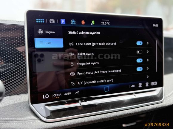UMH GRUP 2025 MODEL VW PASSAT 1.5 eHybrid HATASIZ PLUG IN HYBRID