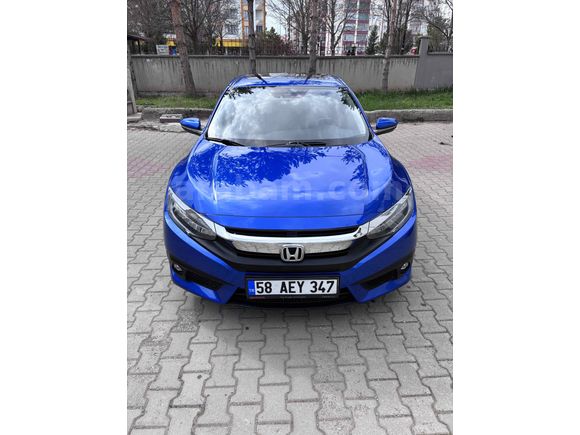 Sahibinden Honda Civic 1.6i DTEC Executive 2018 Model  179000 km Mavi