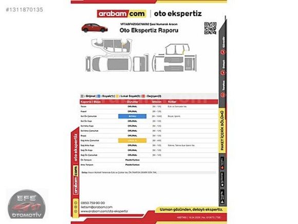 Galeriden Citroen Nemo Combi 1.3 HDi SX Plus Vizyon 2016 Model