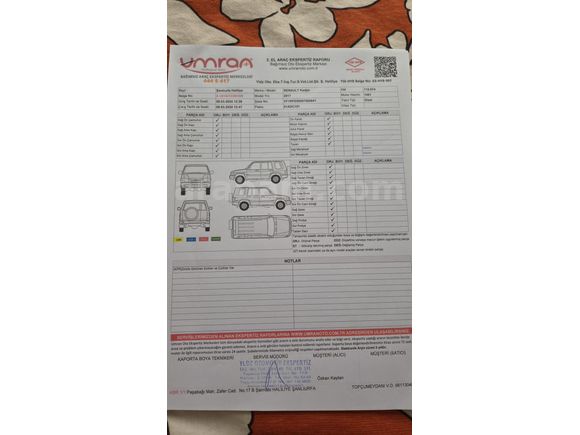 Sahibinden Renault Kadjar 1.5 dCi Icon 2017 Model