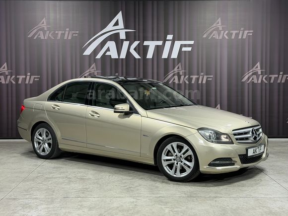 AKTİF den 2012 MERCEDES C180 KOMP. FASCINATION CAM TAVAN FULL. .
