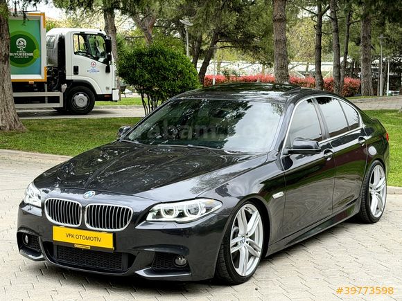 İLK ELDEN DEĞİŞENSİZ BMW 5.20 D M SPORT 2013 MODEL 184 HP ! ! !
