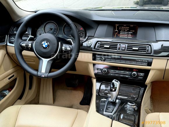 İLK ELDEN DEĞİŞENSİZ BMW 5.20 D M SPORT 2013 MODEL 184 HP ! ! !