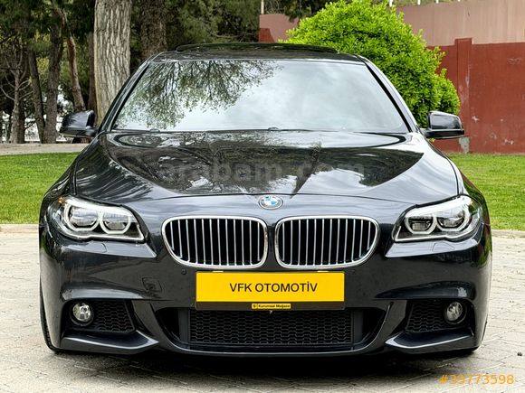 İLK ELDEN DEĞİŞENSİZ BMW 5.20 D M SPORT 2013 MODEL 184 HP ! ! !