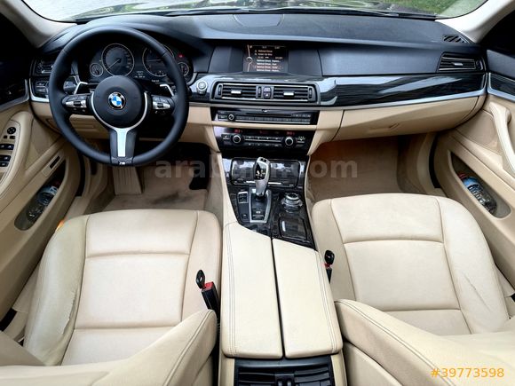 İLK ELDEN DEĞİŞENSİZ BMW 5.20 D M SPORT 2013 MODEL 184 HP ! ! !
