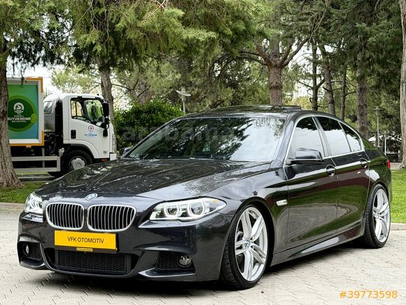İLK ELDEN DEĞİŞENSİZ BMW 5.20 D M SPORT 2013 MODEL 184 HP ! ! !