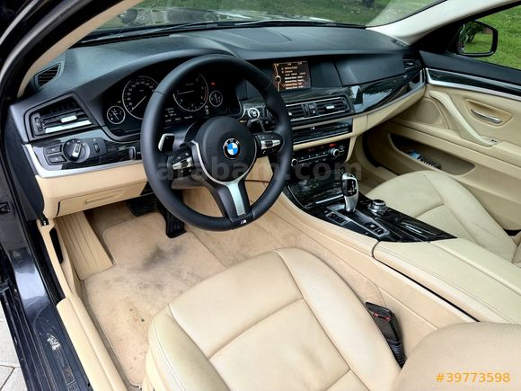 İLK ELDEN DEĞİŞENSİZ BMW 5.20 D M SPORT 2013 MODEL 184 HP ! ! !