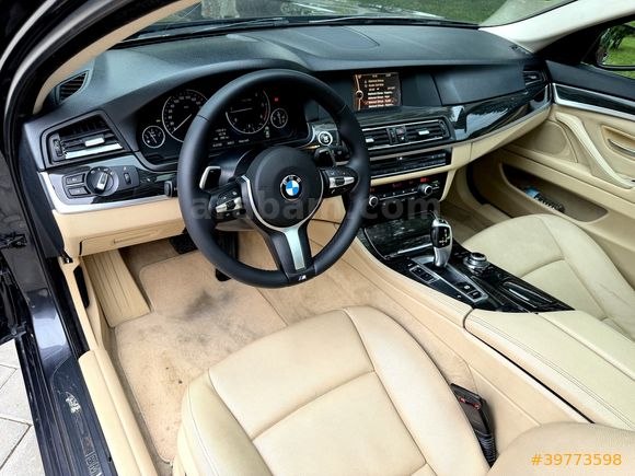 İLK ELDEN DEĞİŞENSİZ BMW 5.20 D M SPORT 2013 MODEL 184 HP ! ! !
