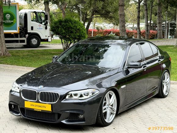 İLK ELDEN DEĞİŞENSİZ BMW 5.20 D M SPORT 2013 MODEL 184 HP ! ! !