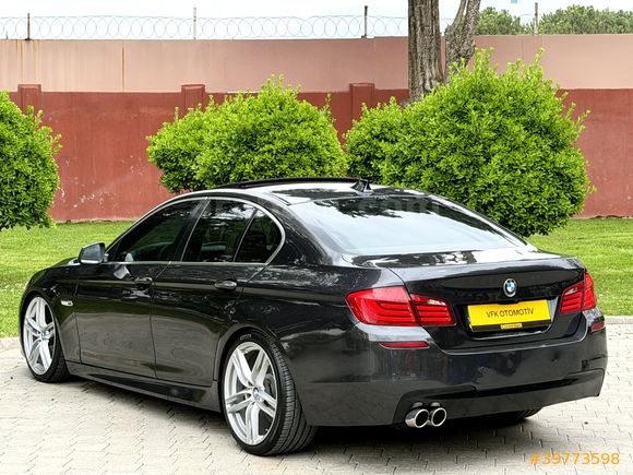 İLK ELDEN DEĞİŞENSİZ BMW 5.20 D M SPORT 2013 MODEL 184 HP ! ! !