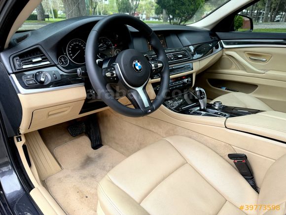 İLK ELDEN DEĞİŞENSİZ BMW 5.20 D M SPORT 2013 MODEL 184 HP ! ! !