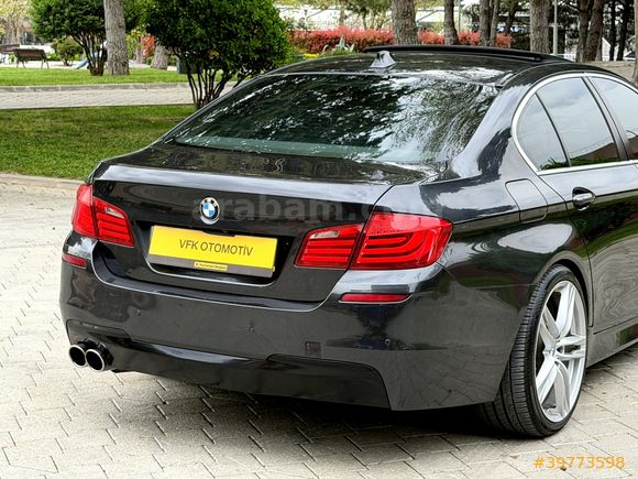 İLK ELDEN DEĞİŞENSİZ BMW 5.20 D M SPORT 2013 MODEL 184 HP ! ! !