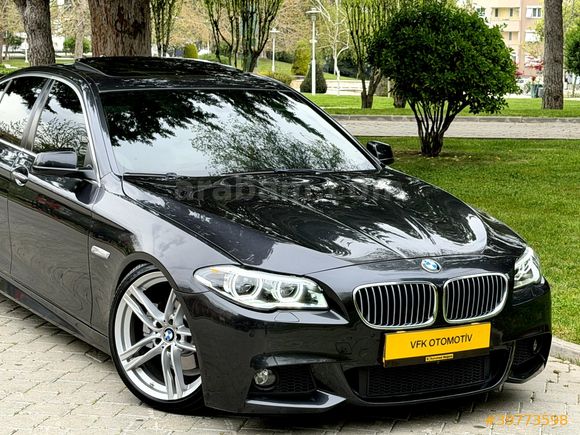 İLK ELDEN DEĞİŞENSİZ BMW 5.20 D M SPORT 2013 MODEL 184 HP ! ! !