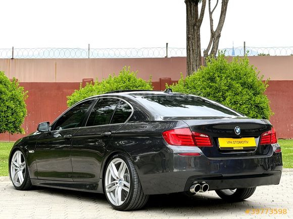 İLK ELDEN DEĞİŞENSİZ BMW 5.20 D M SPORT 2013 MODEL 184 HP ! ! !
