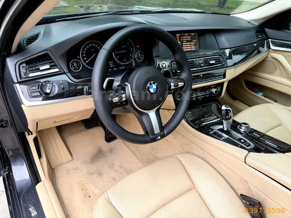 İLK ELDEN DEĞİŞENSİZ BMW 5.20 D M SPORT 2013 MODEL 184 HP ! ! !