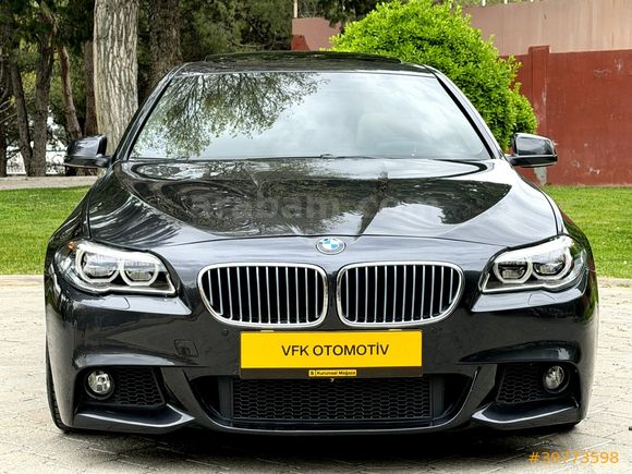 İLK ELDEN DEĞİŞENSİZ BMW 5.20 D M SPORT 2013 MODEL 184 HP ! ! !