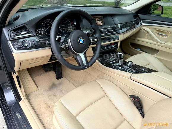 İLK ELDEN DEĞİŞENSİZ BMW 5.20 D M SPORT 2013 MODEL 184 HP ! ! !