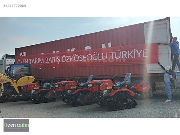 MİNİ PALETLİ TRAKTÖR TEK SİLİNDİR 35 VE 25HP KOMPLE SANDIK MOTOR