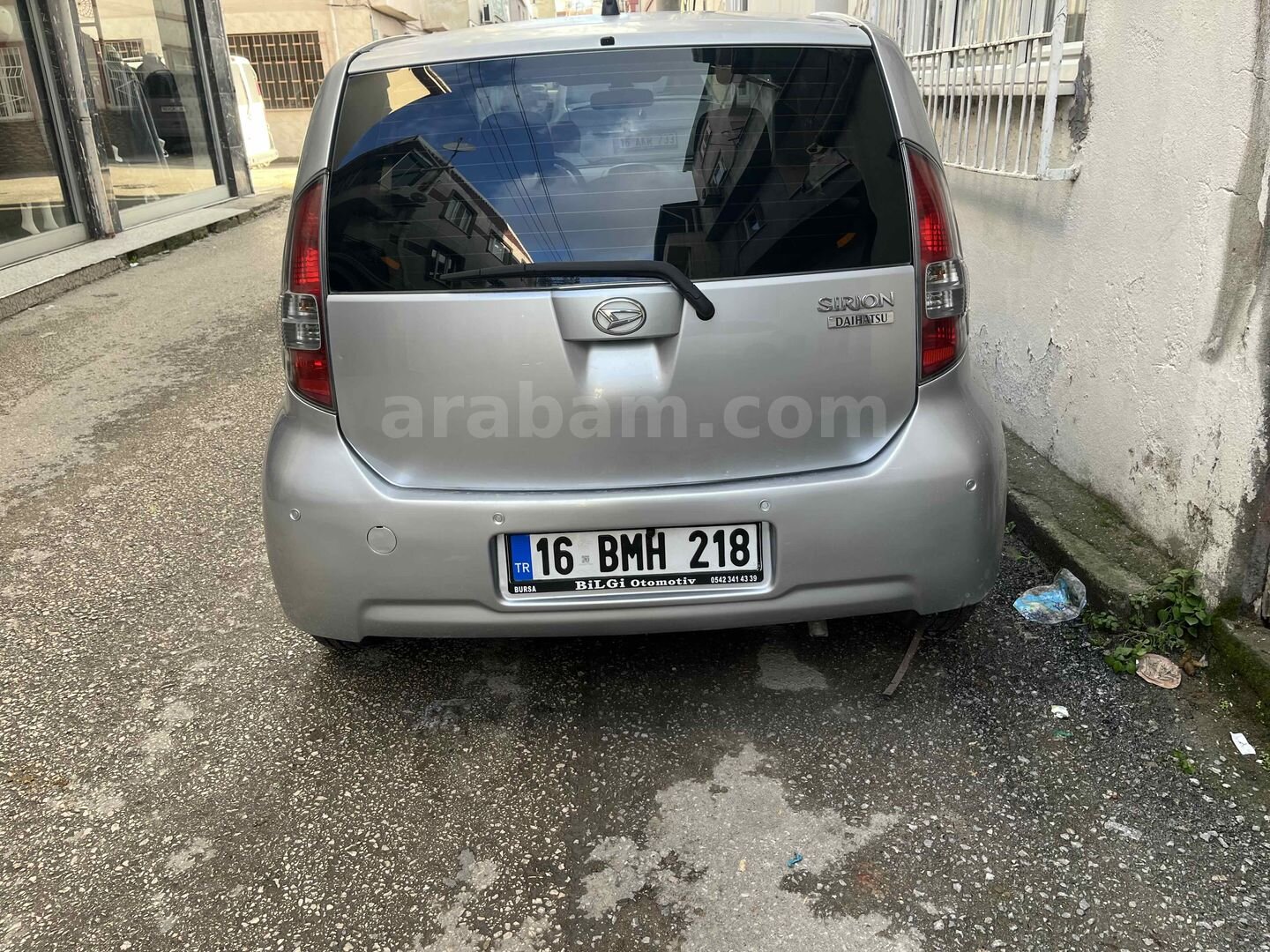 Sahibinden Daihatsu Sirion 1.0 2007 Model Bursa 202.000 km Gri (Gümüş) 1