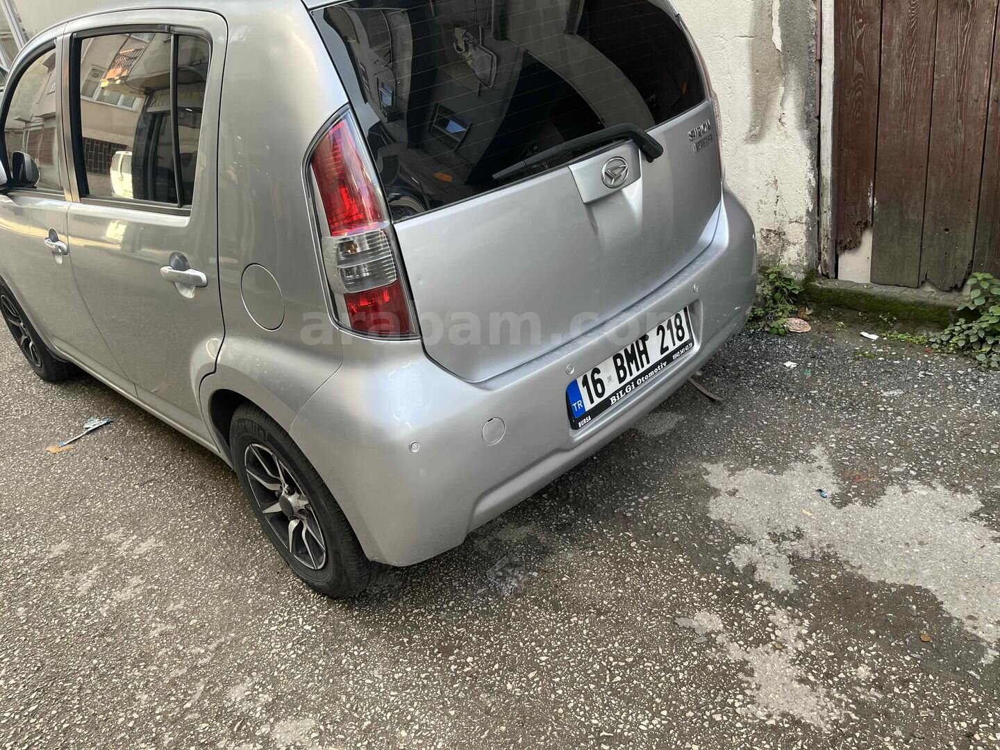 Sahibinden Daihatsu Sirion 1.0 2007 Model Bursa 202.000 km Gri (Gümüş) 2