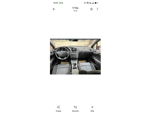 Sahibinden Citroen C4 1.6 e-HDi Confort Plus 2012 Model